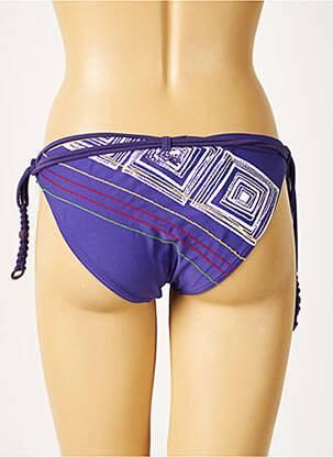 Bas de maillot de bain micro fibres culotte violet RIP CURL femme