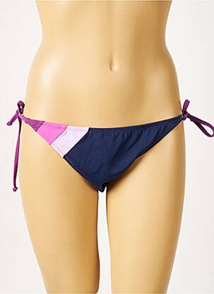 Bas de maillot de bain culotte culotte bleu SUNDEK femme