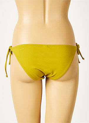Bas de maillot de bain micro fibres culotte vert LAURA URBINATI femme