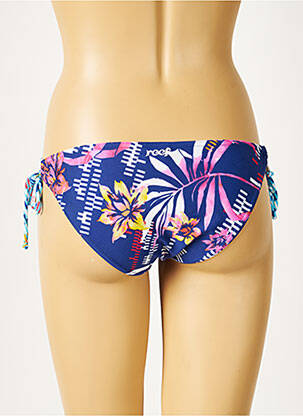 Bas de maillot de bain imprimé fleurs culotte bleu REEF femme