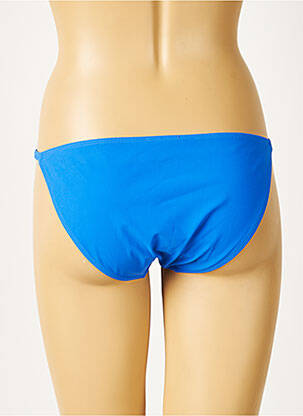 Bas de maillot de bain micro fibres culotte bleu NAELIE femme