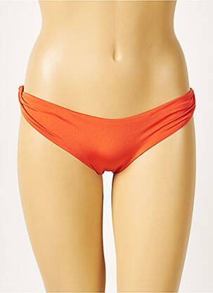 Bas de maillot de bain orange NAELIE pour femme