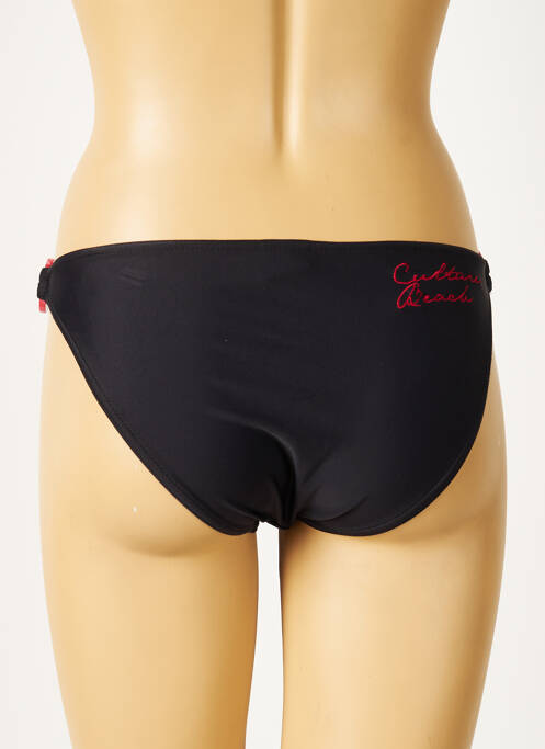 Bas de maillot de bain noir CULTURE BEACH pour femme