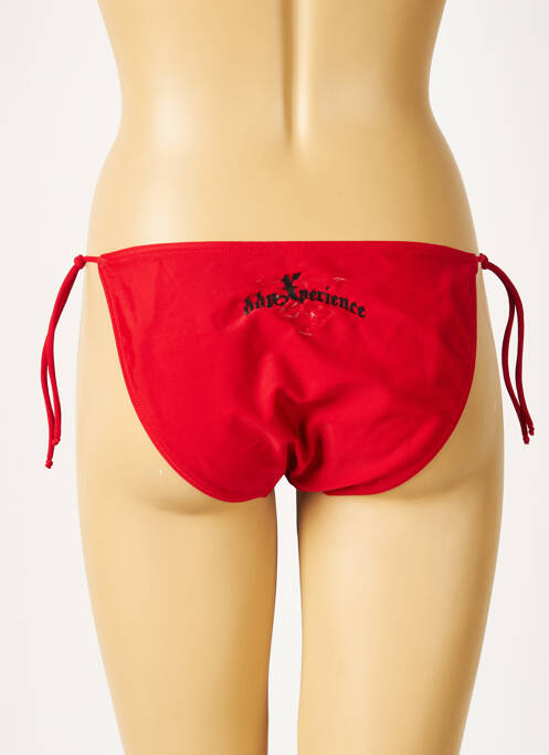 Bas de maillot de bain rouge DDP pour femme