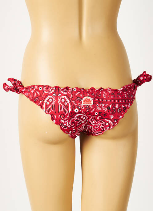 Bas de maillot de bain rouge SUNDEK pour femme