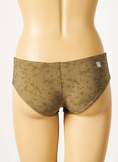 Bas de maillot de bain vert CULTURE BEACH pour femme