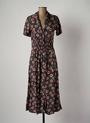 Robe longue noir KALI YOG pour femme