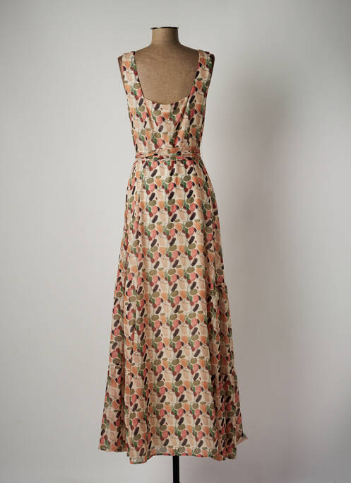 Robe longue beige MD'M pour femme