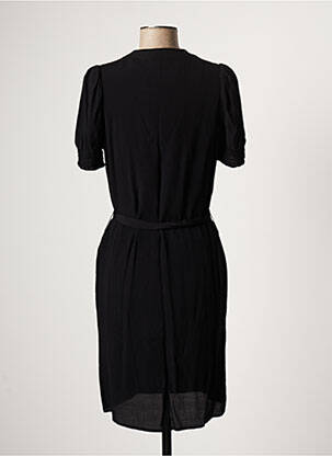 Robe courte manches courtes manches courtes noir LES P'TITES BOMBES femme