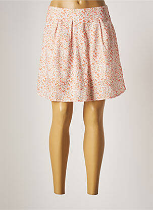 Jupe courte coupe évasée rose MOLLY BRACKEN femme
