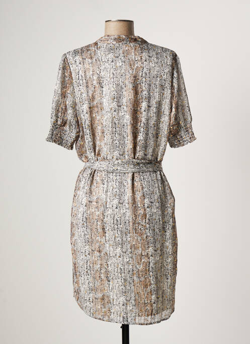 Robe courte beige LES P'TITES BOMBES pour femme