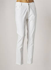 Pantalon droit blanc PARA MI pour femme seconde vue