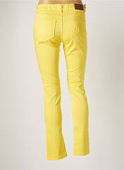 Pantalon droit jaune CARLA KOPS pour femme seconde vue