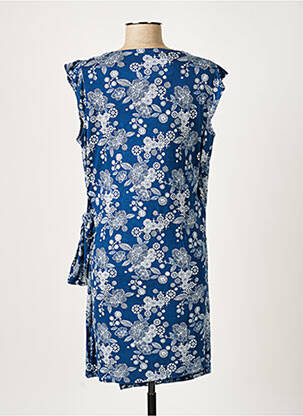 Robe maternité stretch bleu COLLINE femme