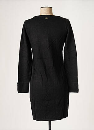 Robe pull stretch manches longues noir EDC femme