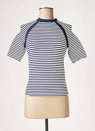 Top de bain stretch bleu CHERRY BEACH femme