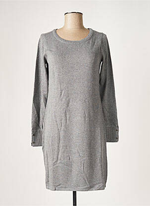 Robe pull gris EDC pour femme