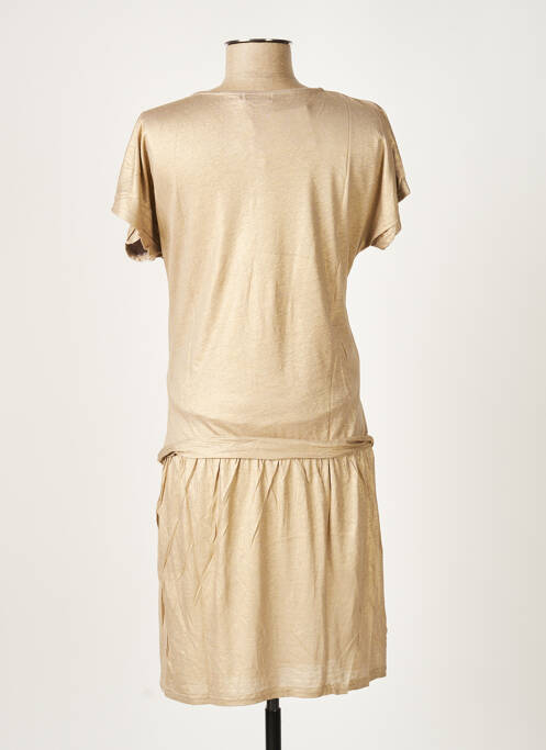 Robe maternité beige COLLINE pour femme