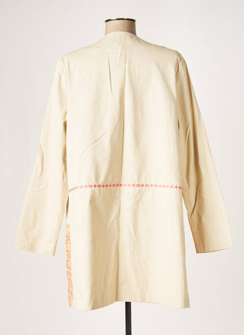 Veste casual beige LA FIANCEE DU MEKONG pour femme
