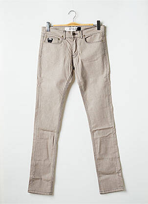 Jeans coupe droite sélection denim taille normale gris APRIL 77 femme