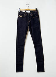 Jeans coupe slim slim taille haute bleu APRIL 77 femme
