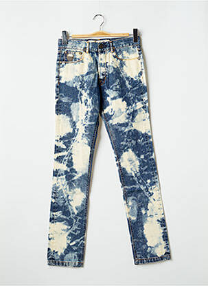 Jeans coupe slim tissage brut taille normale bleu APRIL 77 femme