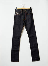 Jeans coupe slim tissage brut taille normale bleu APRIL 77 femme