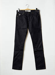 Jeans coupe slim tissage brut taille normale noir APRIL 77 femme