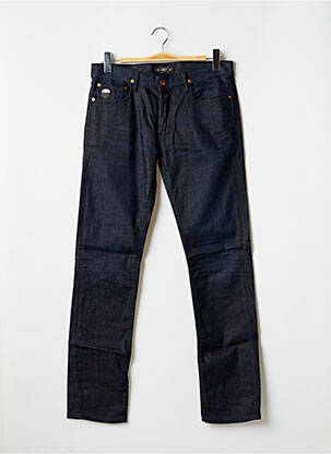Jeans coupe slim tissage brut taille normale bleu APRIL femme