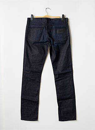 Jeans coupe slim tissage brut taille normale bleu APRIL femme