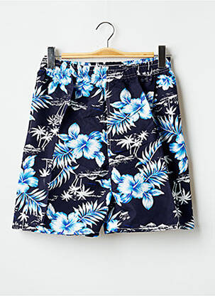 Short de bain fermeture liens à nouer bleu LANZANS homme