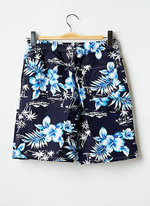 Short de bain fermeture liens à nouer bleu LANZANS homme
