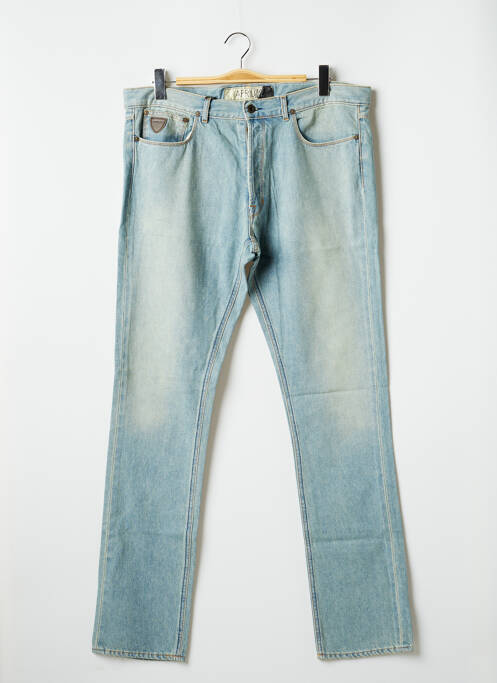 Jeans coupe slim tissage brut taille normale bleu APRIL 77 femme