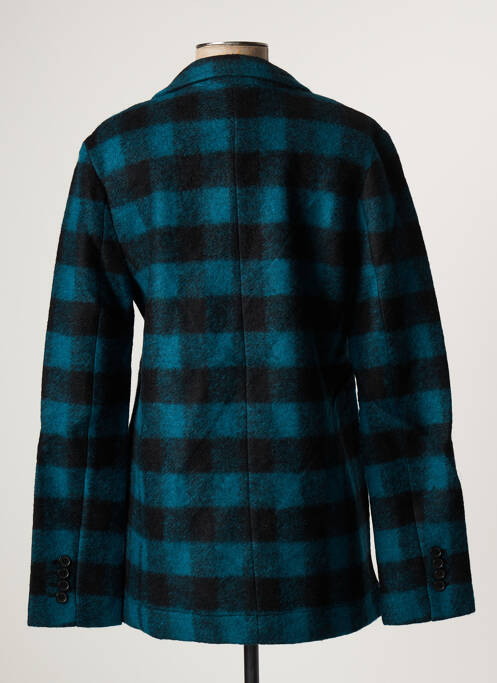 Manteau court bleu APRIL 77 pour femme