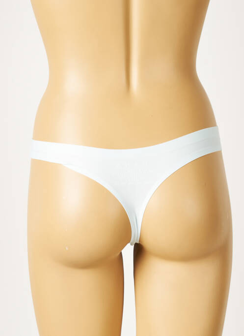 Tanga bleu HANA pour femme