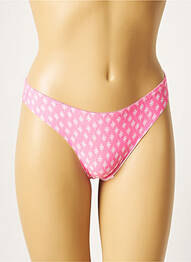 Culotte tissage satiné rose ROSA JUNIO femme