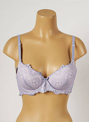 Soutien-gorge haut soutien-gorge push-up haut soutien-gorge push-up bleu HANA femme