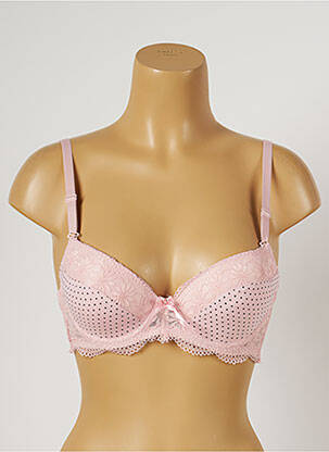 Soutien-gorge haut soutien-gorge push-up haut soutien-gorge push-up rose HANA femme