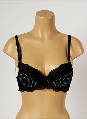 Soutien-gorge haut soutien-gorge push-up haut soutien-gorge push-up noir HANA femme
