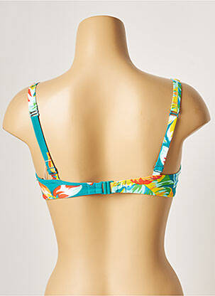 Haut de maillot de bain avec armature bleu BELCOR femme