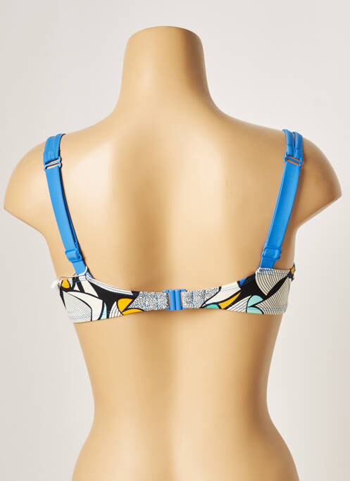 Haut de maillot de bain bleu BELCOR pour femme