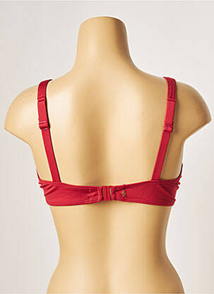 Haut de maillot de bain stretch haut soutien-gorge emboitant rose LOU femme