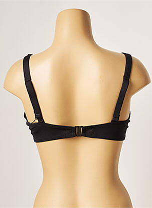 Haut de maillot de bain bretelles élastiquées ajustables bleu LOU femme