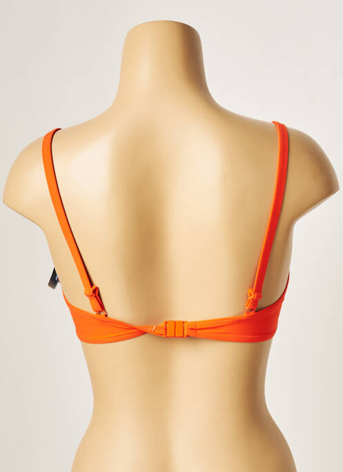 Haut de maillot de bain orange LOU pour femme