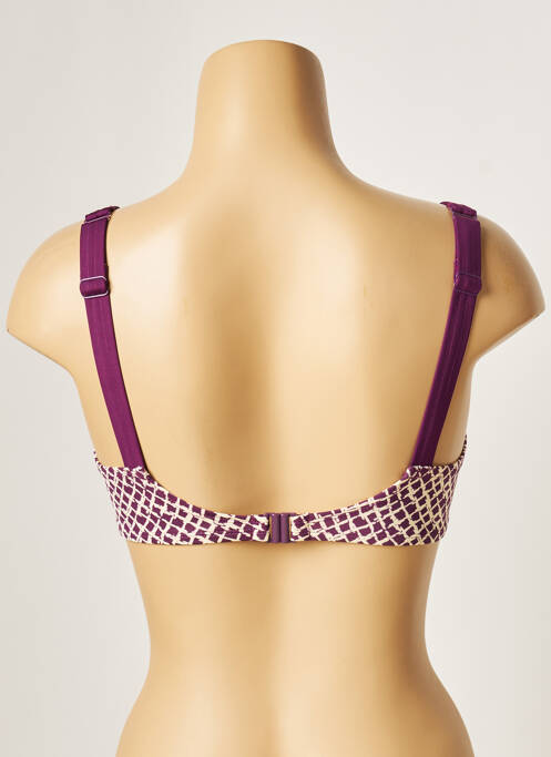 Haut de maillot de bain violet BESTFORM pour femme