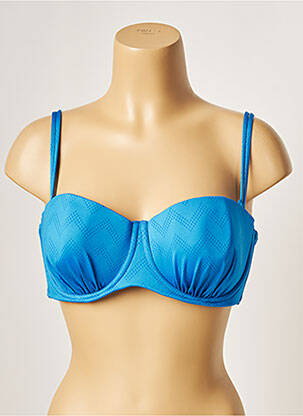 Haut de maillot de bain haut bandeau haut bandeau bleu BELCOR femme