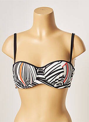 Haut de maillot de bain haut soutien-gorge moulé haut soutien-gorge moulé noir BELCOR femme