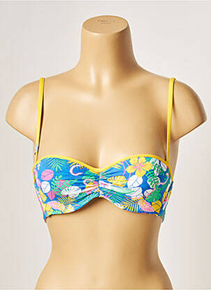 Haut de maillot de bain haut bandeau haut bandeau bleu CHERRY BEACH femme