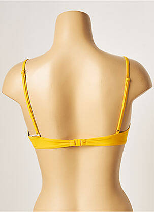 Haut de maillot de bain haut soutien-gorge moulé haut soutien-gorge moulé jaune VANITY FAIR femme