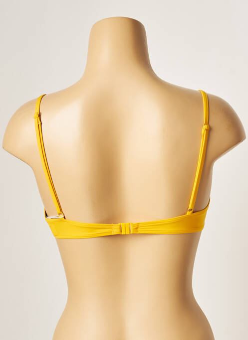 Haut de maillot de bain haut soutien-gorge moulé haut soutien-gorge moulé jaune VANITY FAIR femme